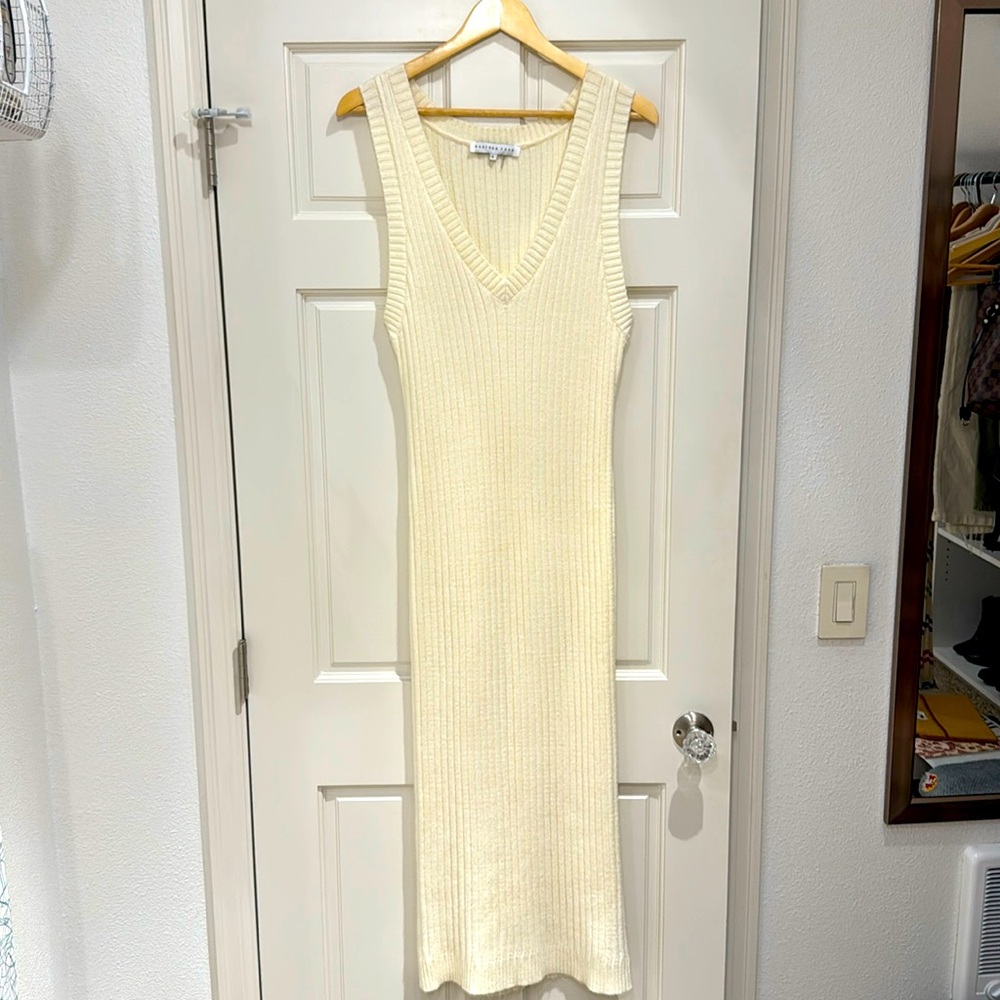 Sleeveless Knit Midi Dress